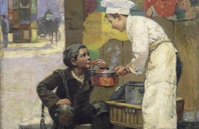 La figure du petit ramoneur : le noir et le blanc 