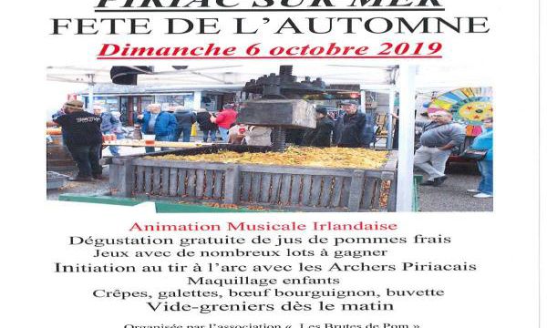 Fete d'automne et des pommes à Piriac