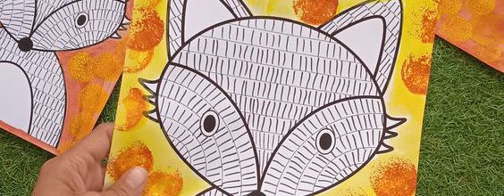 Idée arts Pinterest niv GS/CP : le renard 