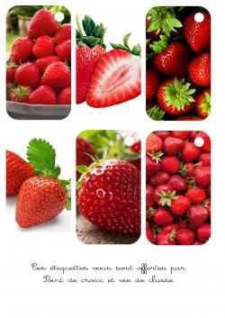 Cartonnettes fraises