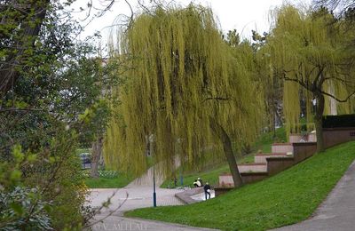 Parc de la Butte du Chapeau Rouge, 19ème arrondissement : Un petit «havre de paix»