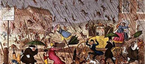 Des choses étranges qui tombent du ciel*