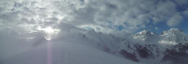 Soum de Grum (1870 m.) depuis les Crêtes Blanches