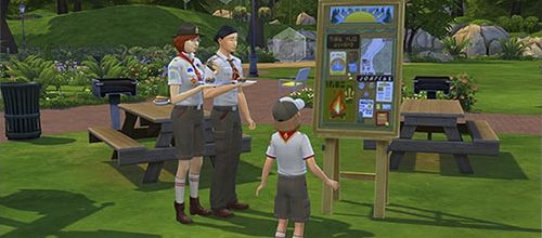 Activité extra-scolaire pour adolescents et enfants : Scout