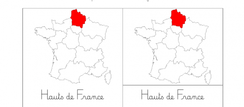 Nomenclatures : Les "nouvelles" régions (métropole + Corse)