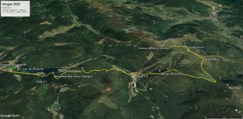"Vosges 2022 - 09 juillet 2022 - Longemer-Pied du Hohneck"