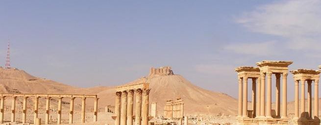 Palmyre : Le château Qalat ibn Maan