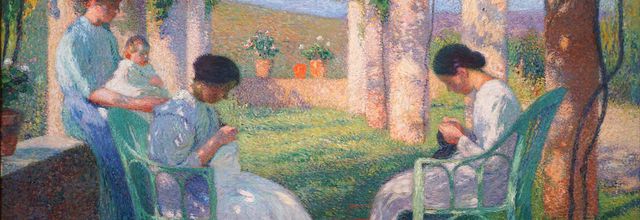 Le tableau du samedi - Les tricoteuses (3)