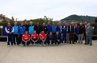 Remise des Prix aux 1/2 Finalistes avec Nos Elus et responsables des clubs