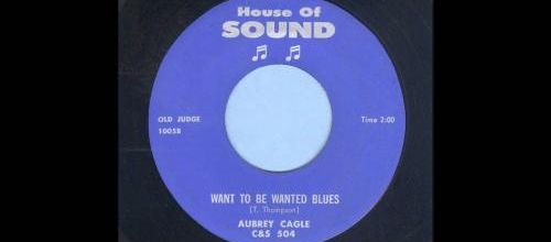 Aubrey Cagle - Want To Be Wanted Blues