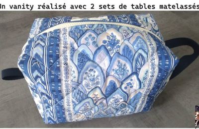 2 sets de table transformés en .....