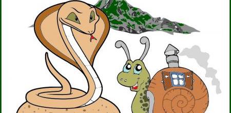 L'escargot et le serpent