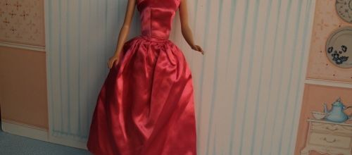 Barbie vintage : Satin Top and Long Skirt 