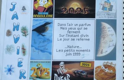 Le journal des mois : Janvier 2025