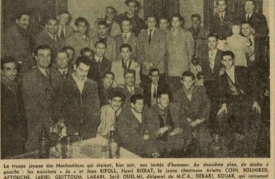 MCA 1953-1954 Retour