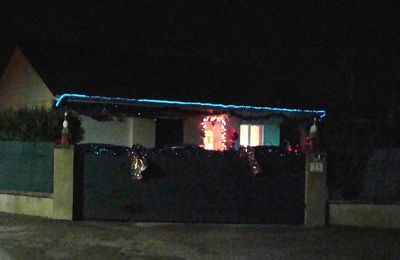 Maison illuminée...