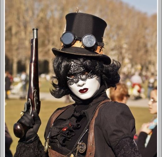Annecy, carnaval vénitien (noir)