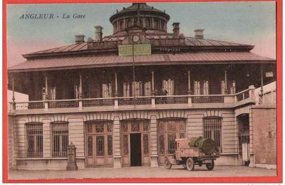 Angleur - la même gare mais colorée