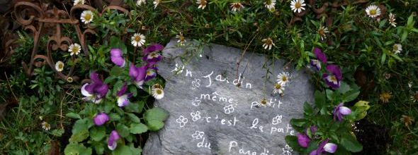 Un instant au jardin