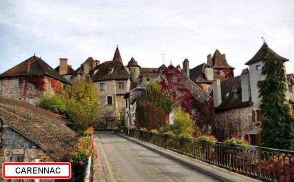 Le village de Carennac, dans le Lot où habita Fénelon.