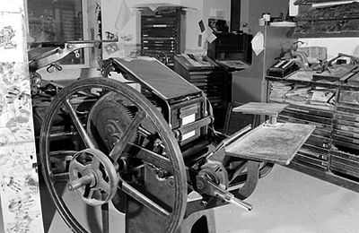 Les machines à imprimer…