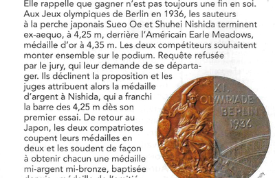La médaille de l'amitié...