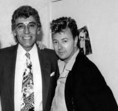 photo carl perkins -brian setzer 