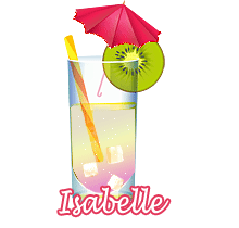 372 Cocktail, blinkie,gif anime, rafraîchissement,boisson