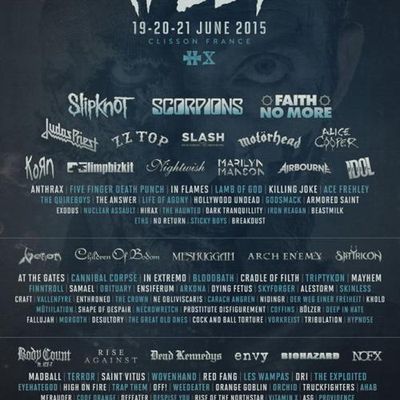 HELLFEST 2015, les 130 premiers noms !