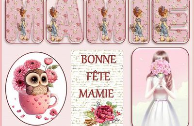 ♥  Bonne Fête Mamie  ♥ 2025