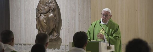 Sainte-Marthe: «Pour cheminer avec le Seigneur, il faut se reconnaître pécheurs» - VA
