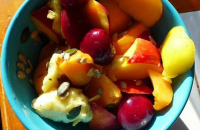 Mon premier miam-o-fruits de l'année...