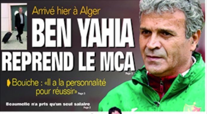 Mardi 17.12.2024 Benyahia Khaled (Tunisie, sans Club) Nouvel entraîneur, ses compatriotes Najjar Othmane  (ES Tunis) Entraîneur Adjoint et Bouazizi Sabri (ES Tunis) préparateur physique    