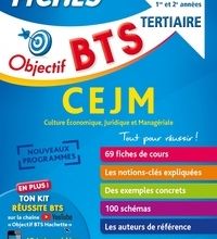 Ipod ebooks téléchargement gratuit Objectif BTS tertiaire 1re et 2e années CEJM Culture économique, juridique et managériale  - Fiches par Marc Geronimi, Bruno Bonnefous, David Leccia 97820171228