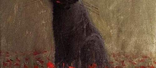 Tableau du samedi 267 : Chats noirs et coquelicots