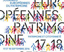 Journées Européennes du Patrimoine 17-18 septembre 2016