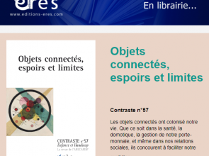 Enfance et Handicap : Objets connectés, espoirs et limites (Editions Eres)