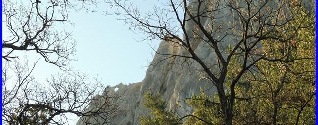 Monts de  Gigondas, la dent du Turc