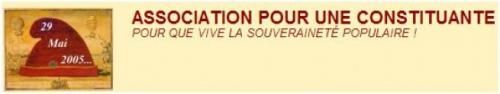 Pour une vraie Constituante ... 