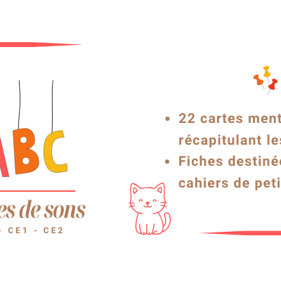 Fiches de sons / CE1