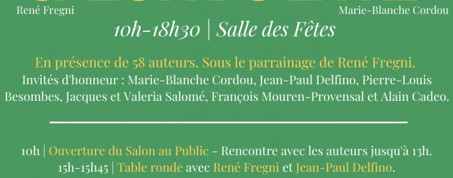 Salon du livre du Puy Sainte Réparade