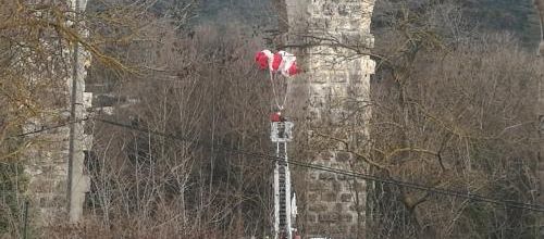 ROQUEFAVOUR : RARE ACCIDENT DE PARACHUTE