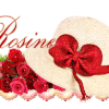 601 - Chapeau & Roses - signatures, blinkie, gif anime