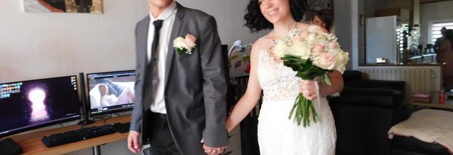SAMEDI DERNIER MON PETIT FILS SE MARIAIT