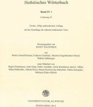 Online Read Ebook Hethitisches Worterbuch / Band IV: I