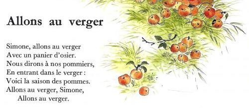ALLONS AU VERGER (Rémy de Gourmont)