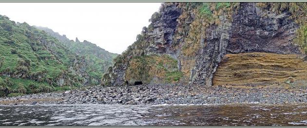 La plage aux otaries (The Glen) - Quest Bay - Gough Island - Tristan da Cunha