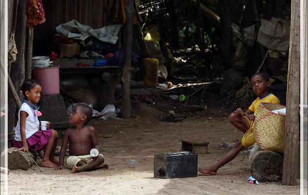 Sourires d'enfants - Antanambe - Nosy Sakatia - Madagascar