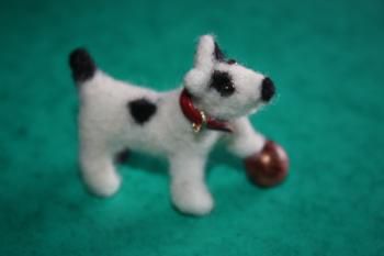 Un petit chien :