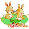 gif animé, blinkie,BONJOUR